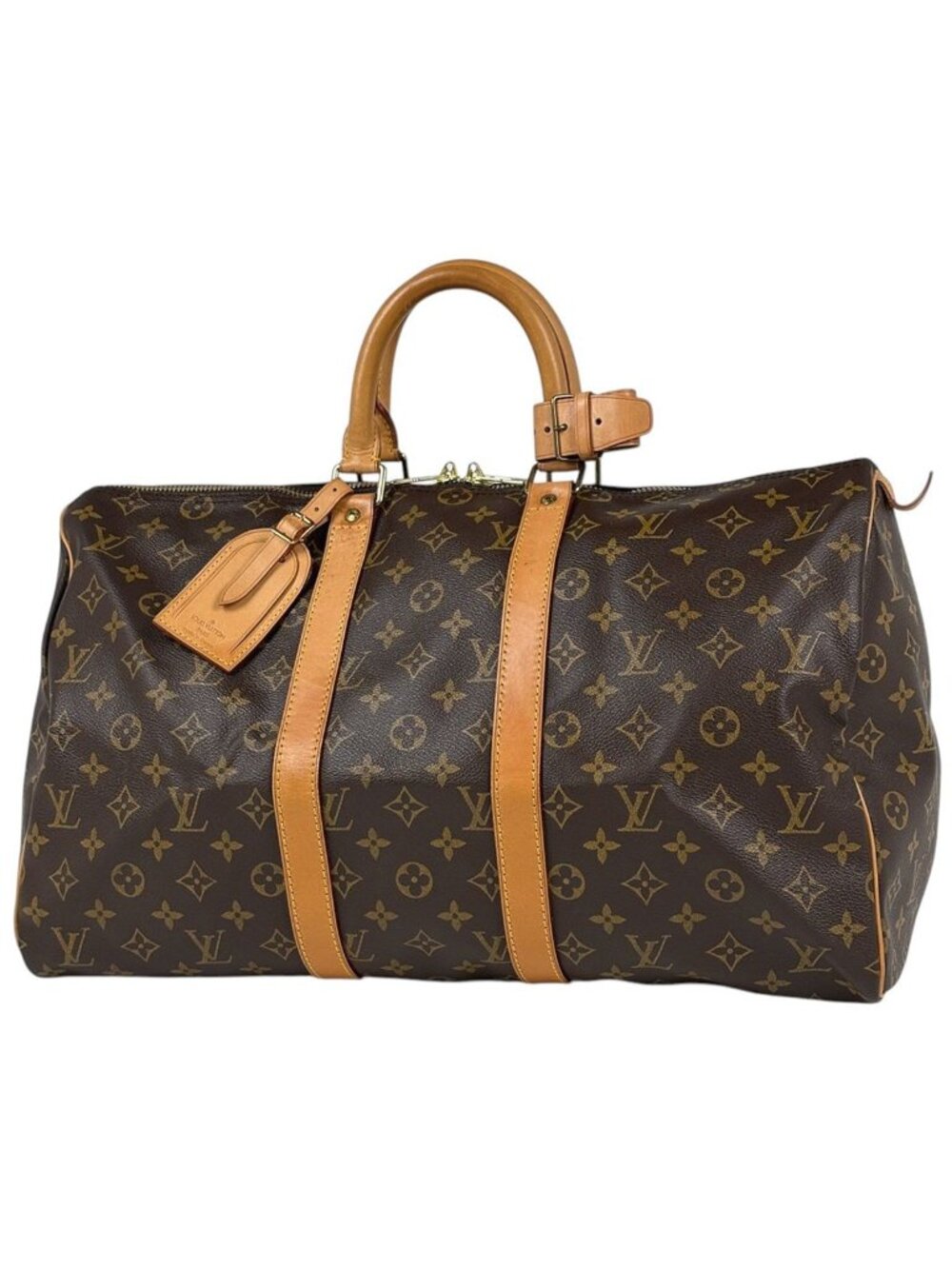 Louis Vuitton Keepall 45 Boston Bag Monogram Brown